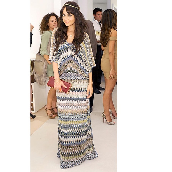 SOLD -Nicole Richie's Missoni Orange Label Maxi Dress - Picture 5 of 5